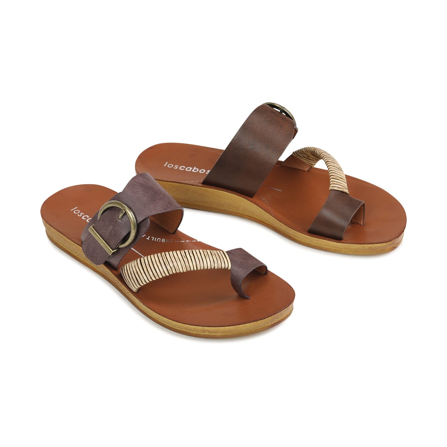BRIA Sandals Cognac