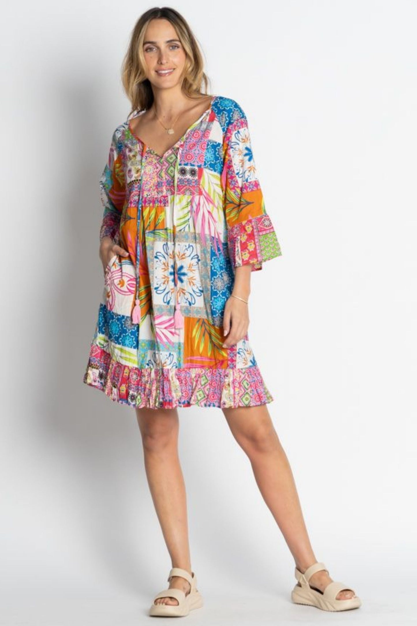 Lula Life Alina Dress Lagoon