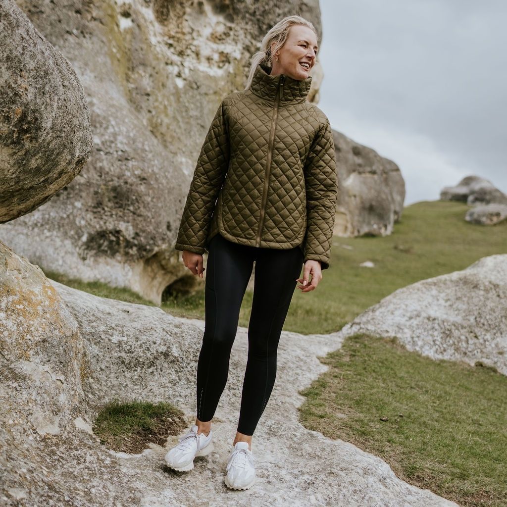 Melissa Women's Quilt Jacket - Loden