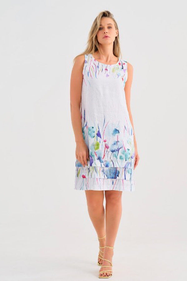 Dolcezza Linen Dress 25782