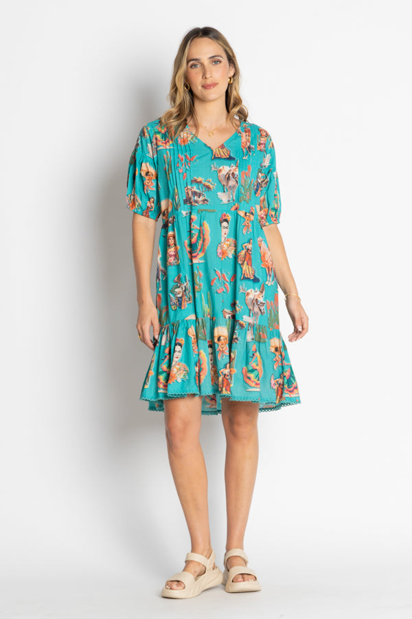 Lula Life Arriba Dress Mist
