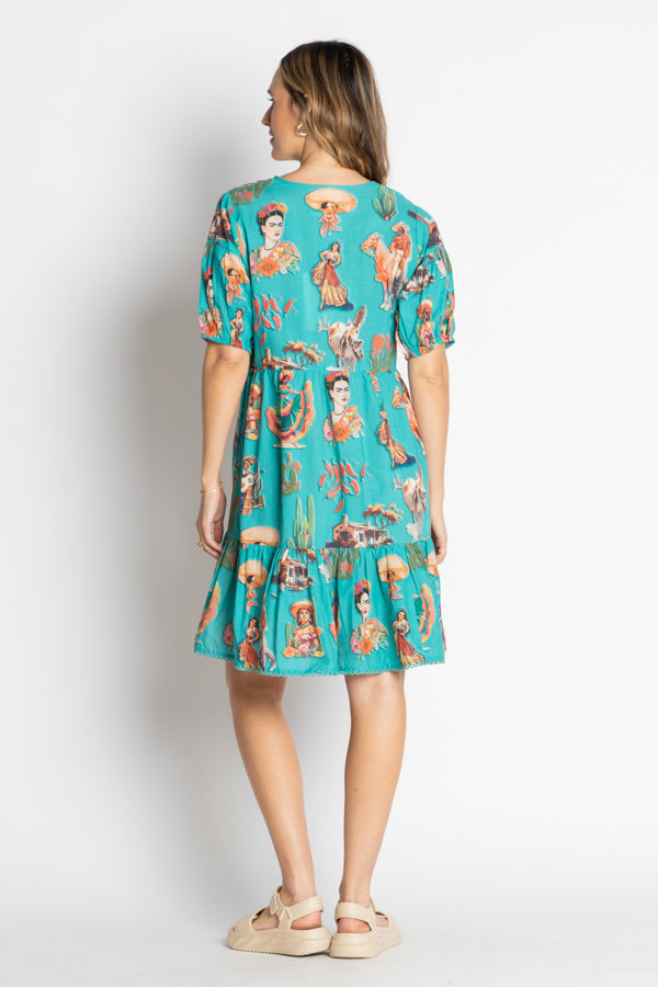 Lula Life Arriba Dress Mist