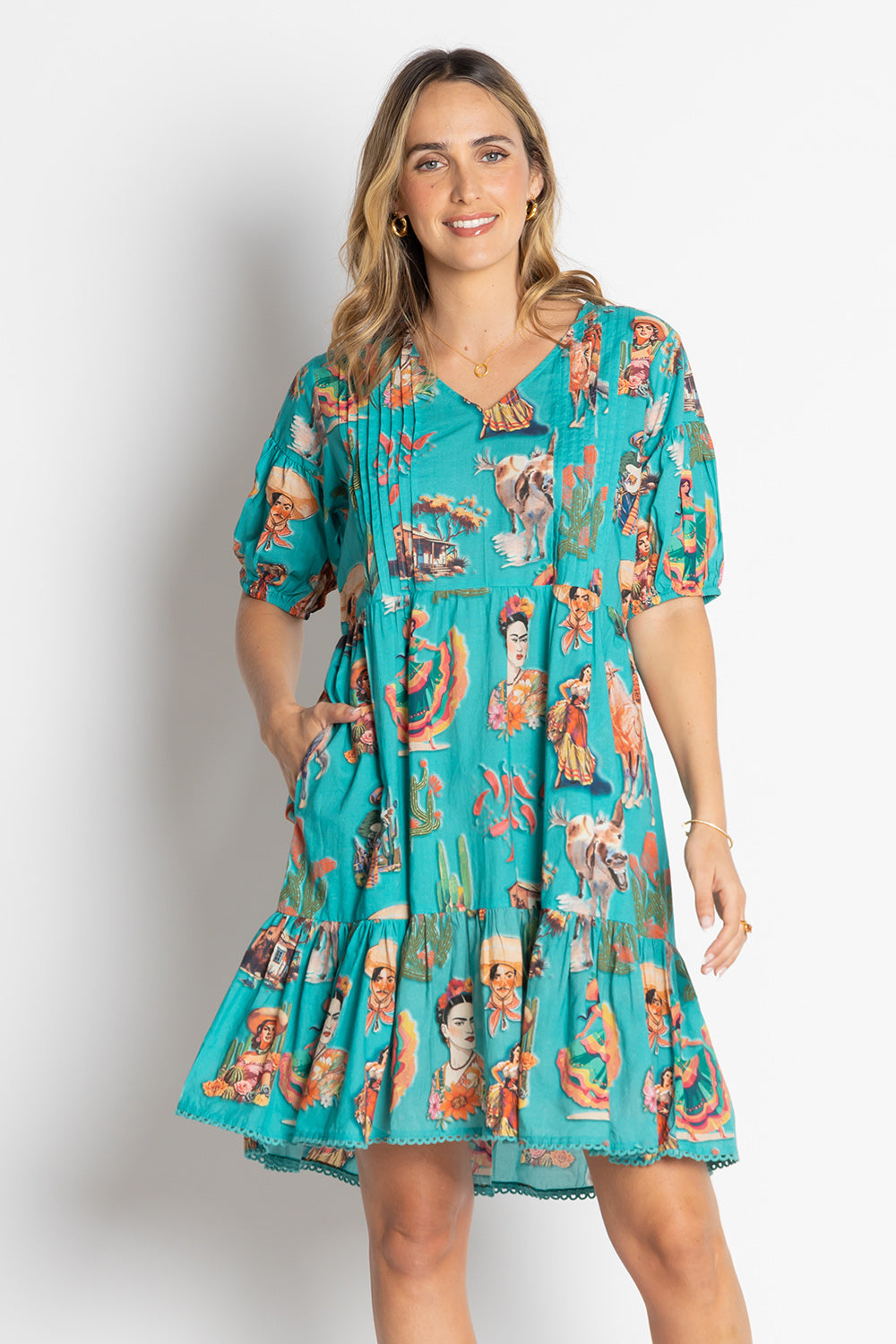 Lula Life Arriba Dress Mist
