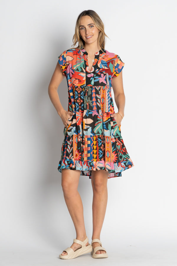 Lula Life Chabela Tiered Dress