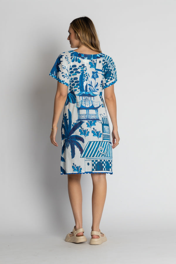 Lula Life Karasi Dress White