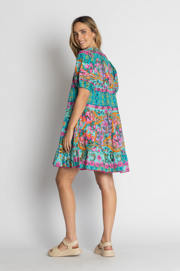 Lula Life Ratana Dress Lagoon
