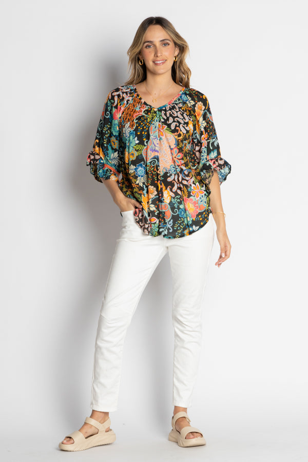 Lula Life Yara Top Black