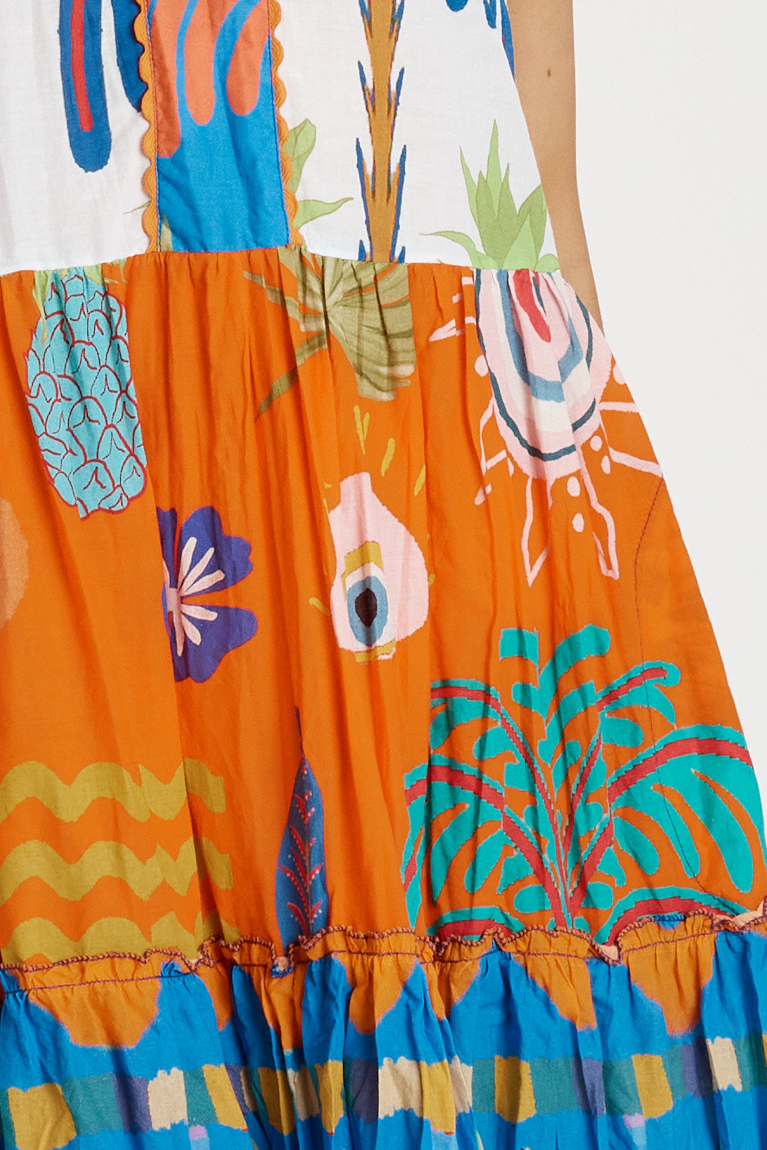 LulaLife Tasmin S/Less Dress Multi