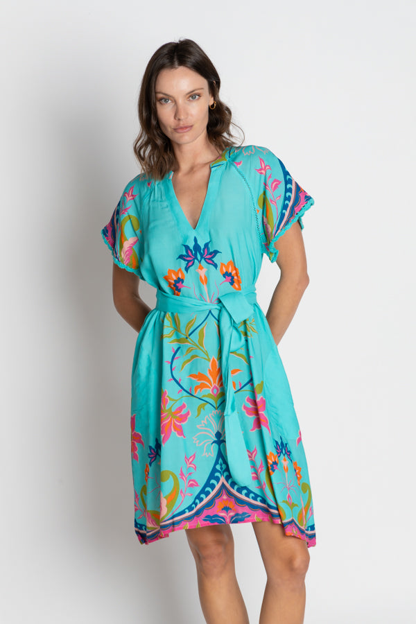 Lula Soul Bahia Dress Lagoon