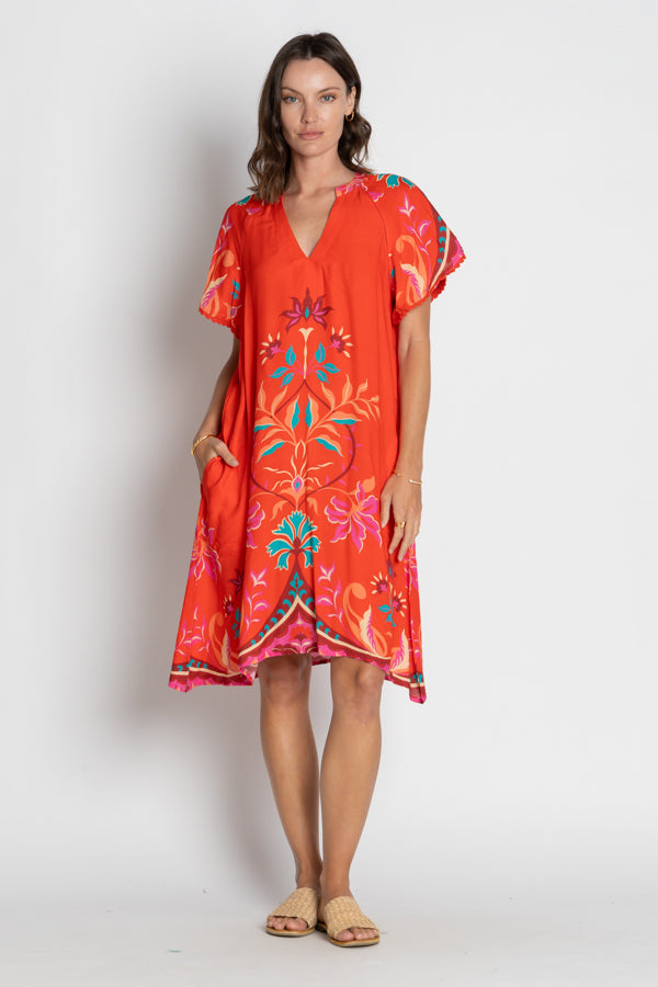 Lula Soul Bahia Dress Geranium