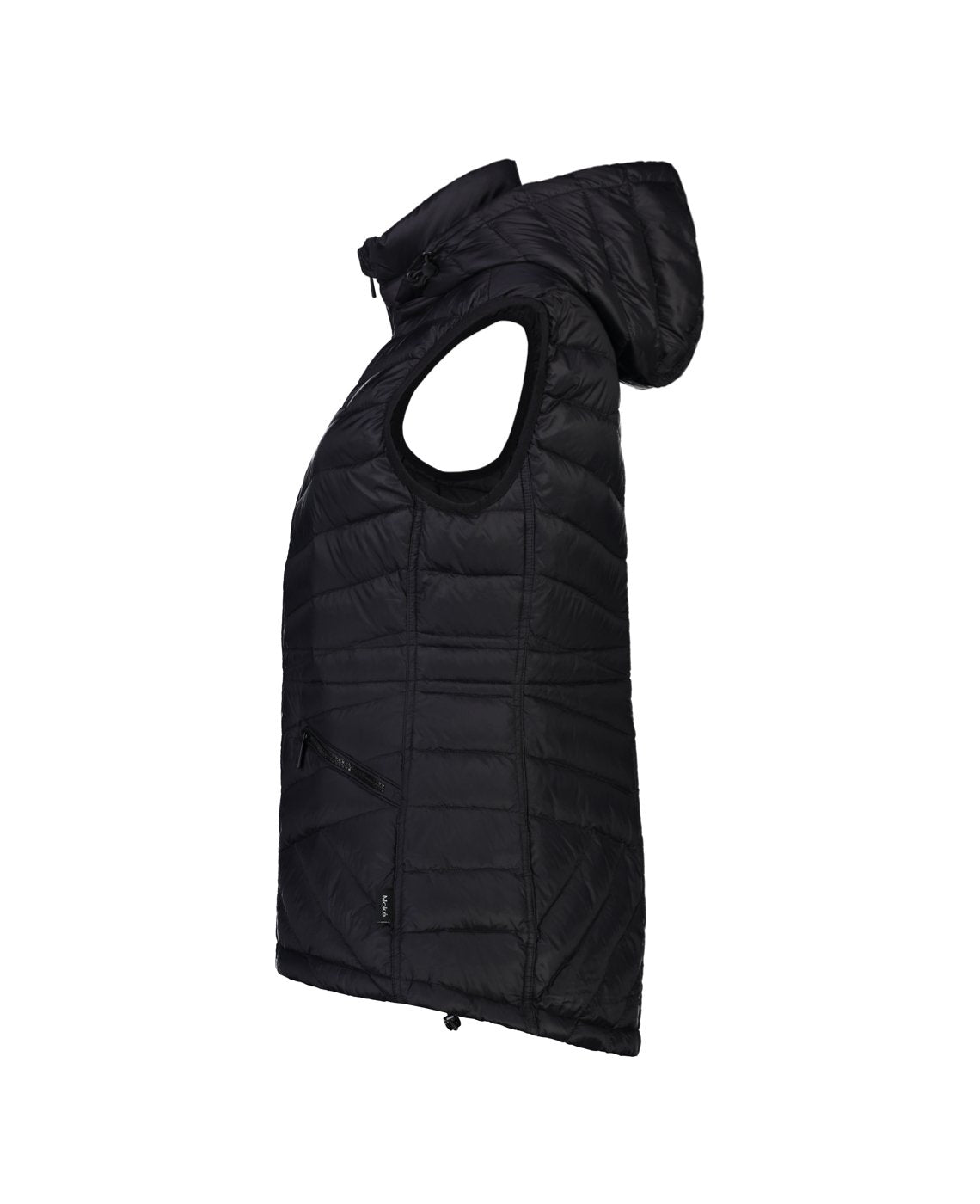 Mary-Claire Puffer Vest - Black