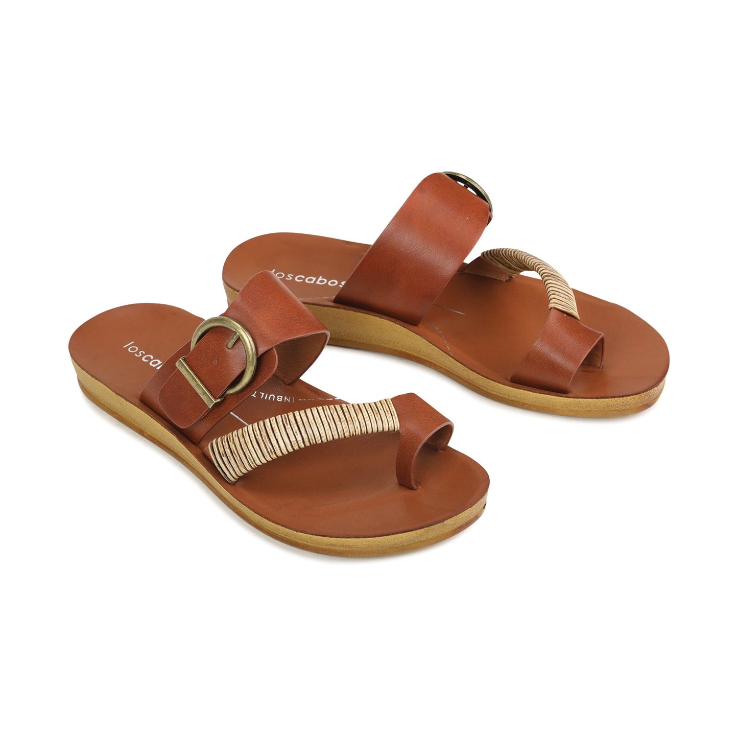 BRIA Sandals Cognac