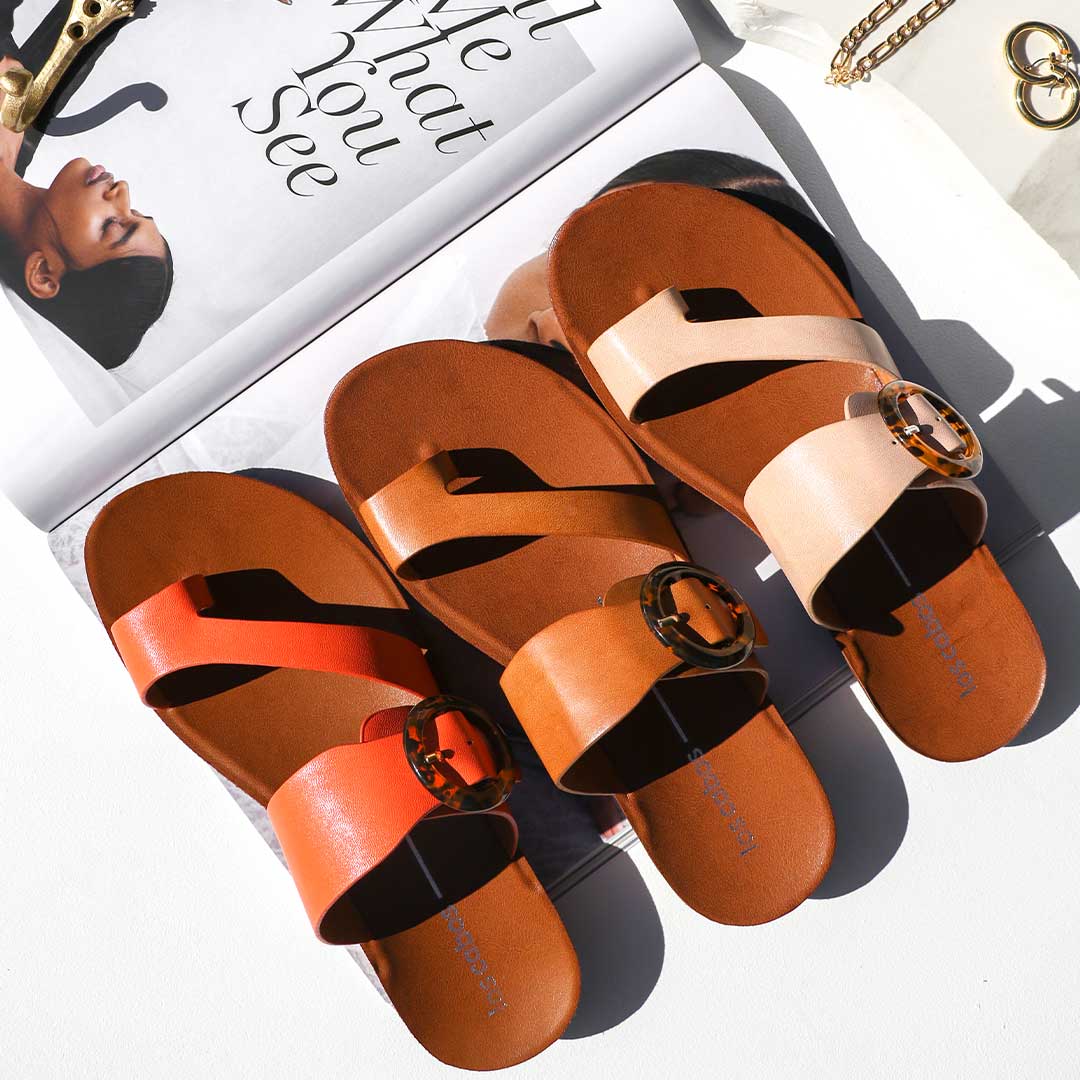 DOTSIE Sandals Cognac