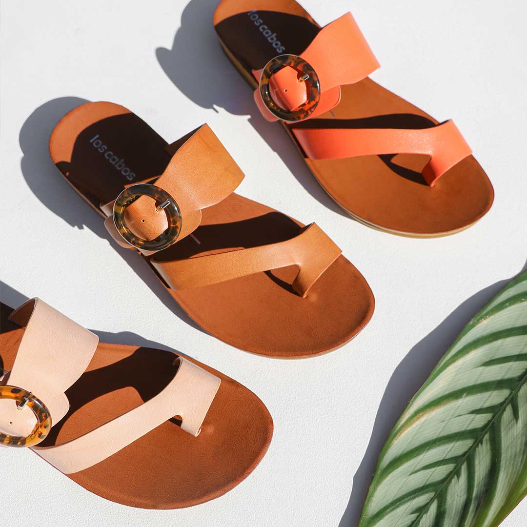 DOTSIE Sandals Cognac