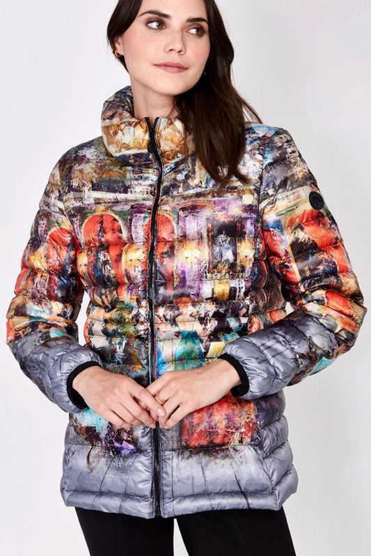 Dolcezza Puffer Jacket “Dance Party” 73831