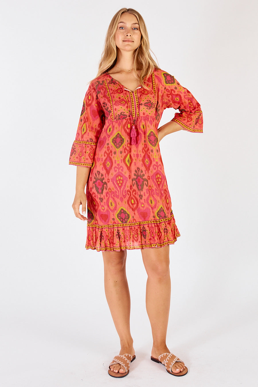 LulaLife Augusta Dress Melon