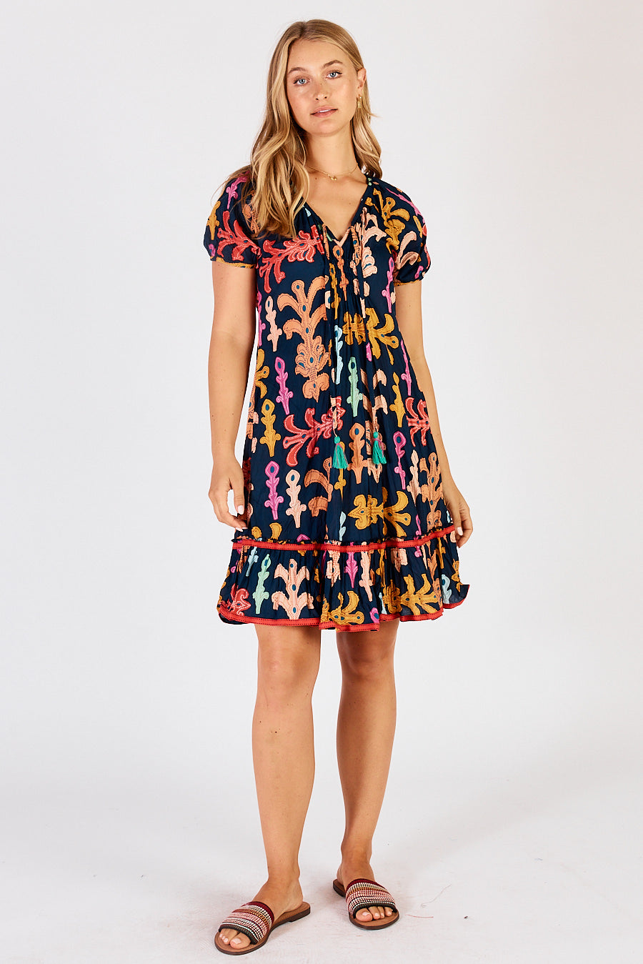 Lulalife Olivia Shirred Dress