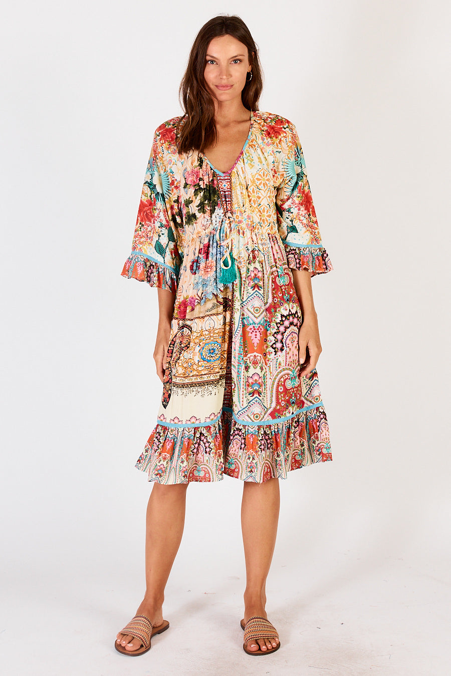 Lula Soul Sicily Tie Dress