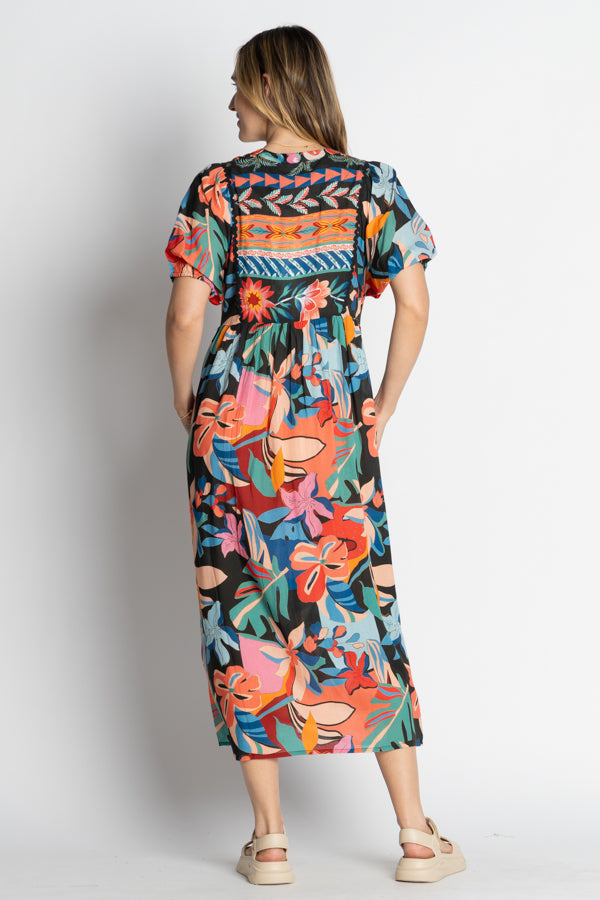 Lula Life Chabela Midi Dress