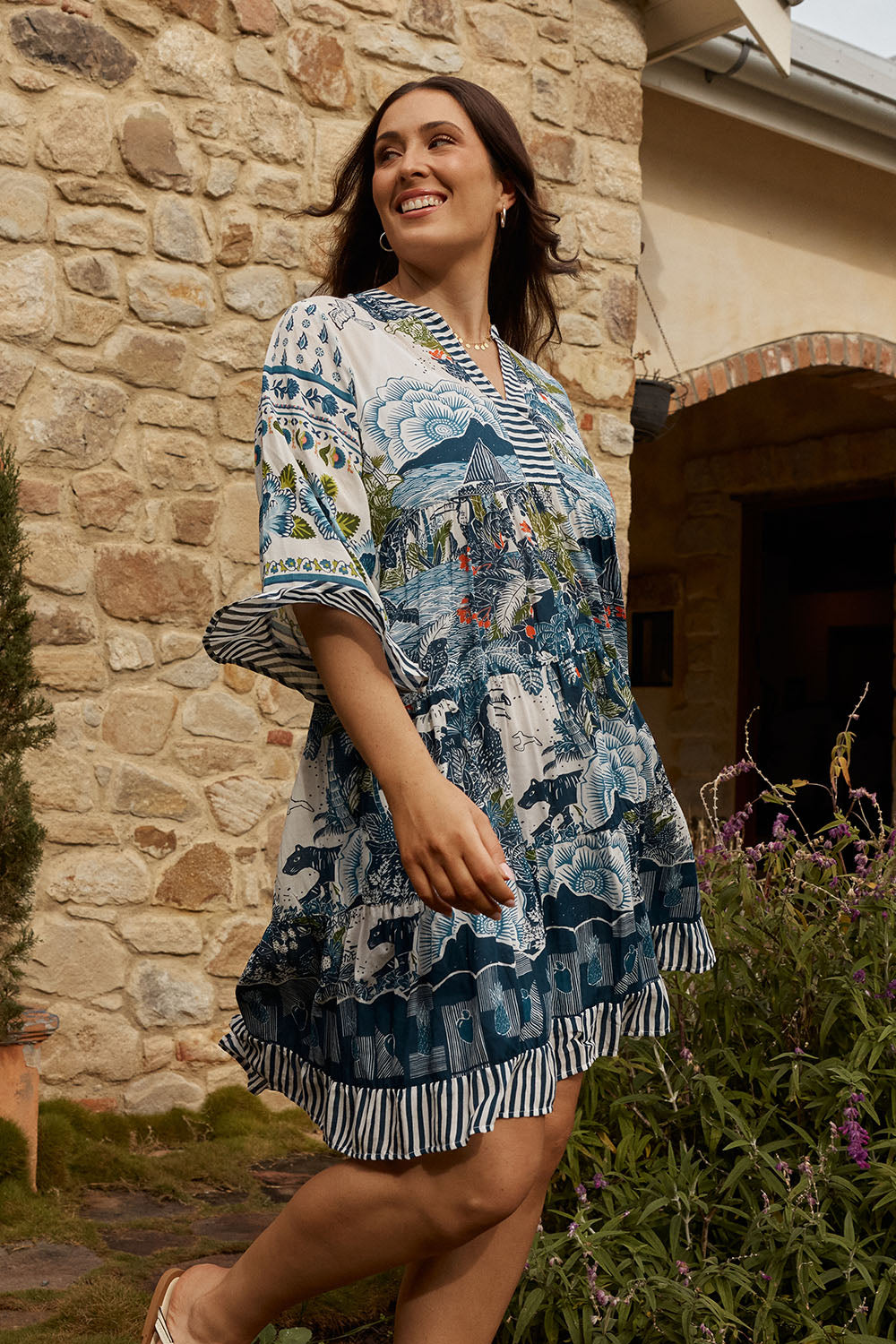 Lula Life Dita Dress Ocean