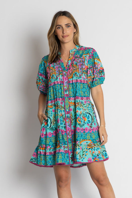 Lula Life Ratana Dress Lagoon