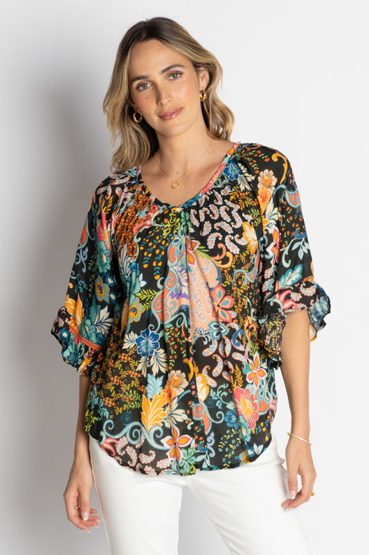 Lula Life Yara Top Black