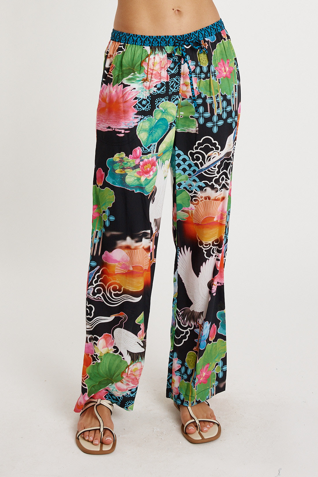 LulaLife Akiko Pant Ocean