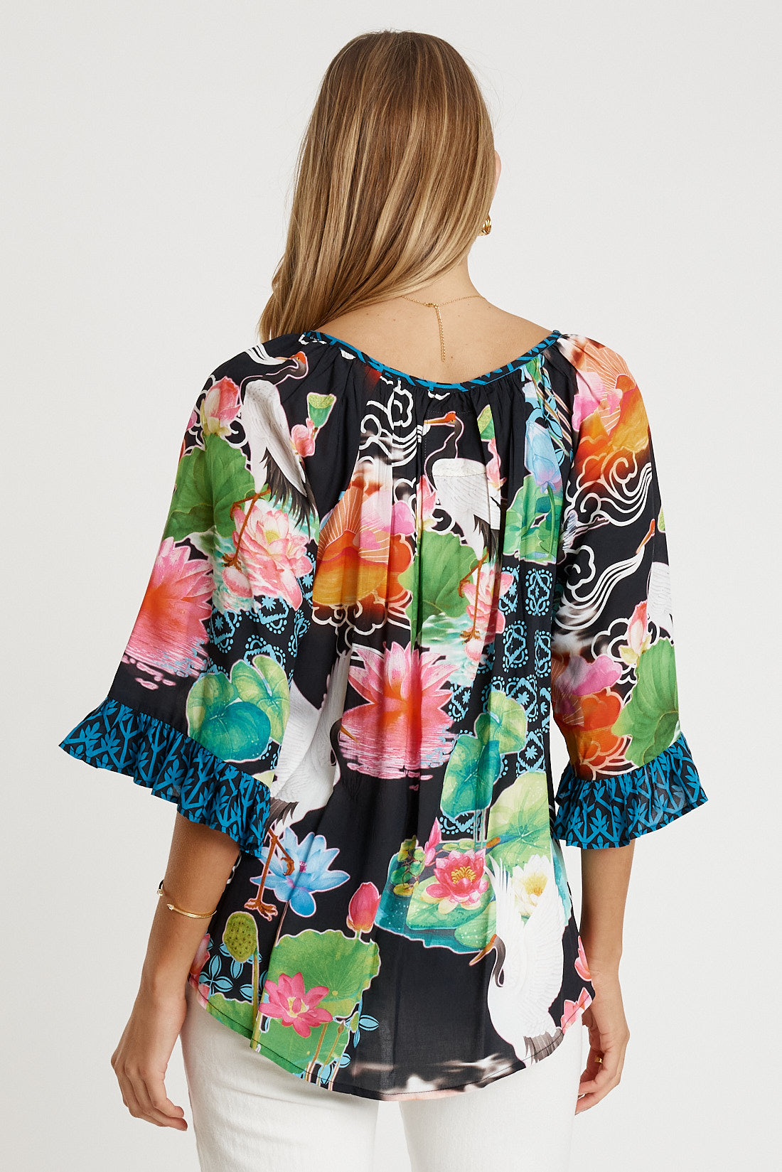 LulaLife Akiko Top Ocean