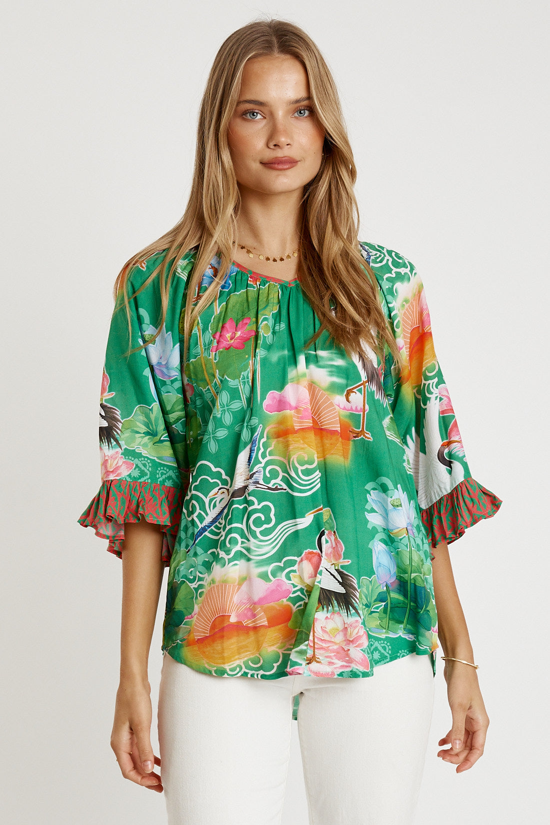 LulaLife Akiko Top Sea