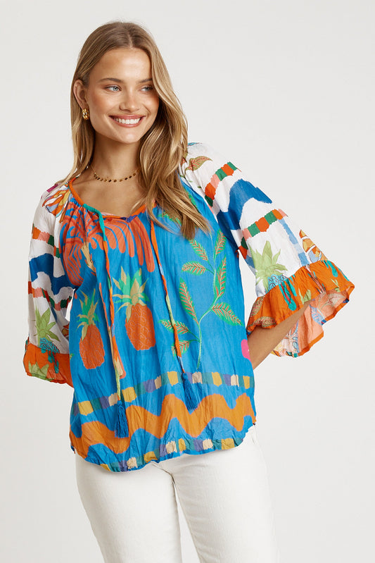 LulaLife Tasmin Top Multi