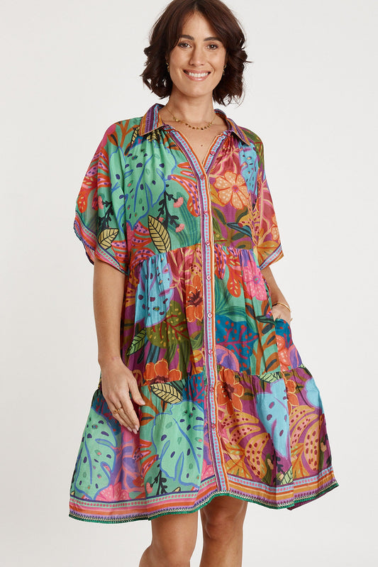Lulasoul Auberge Dress Multi