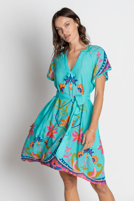 Lula Soul Bahia Dress Lagoon