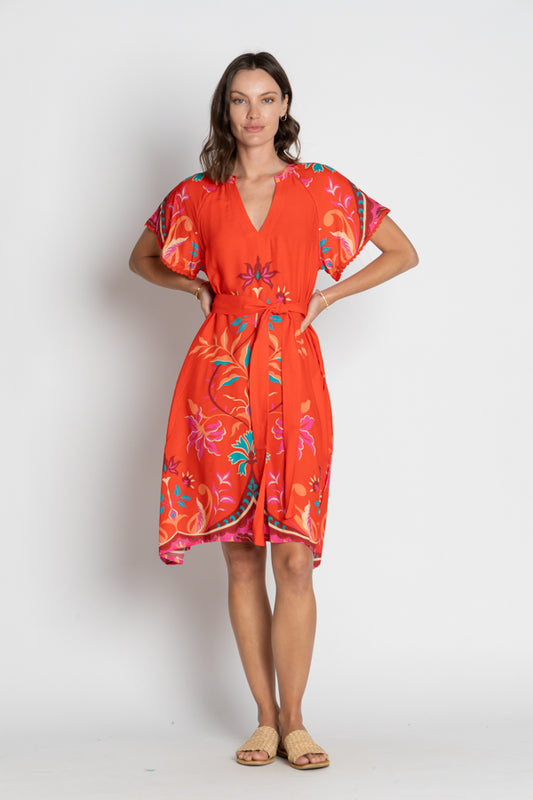 Lula Soul Bahia Dress Geranium