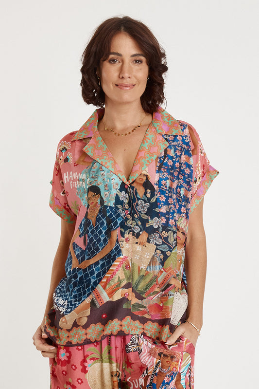 Lulasoul Fiesta Shirt Print