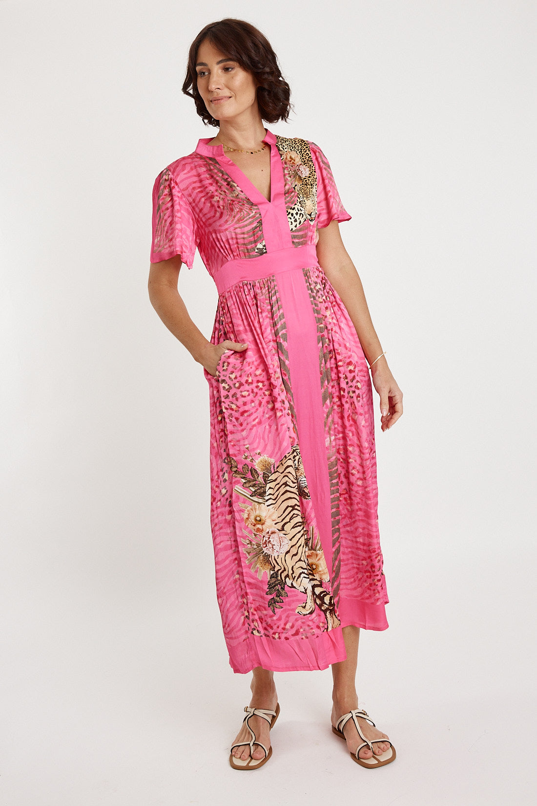 Lulasoul Maasai Midi Fuschia