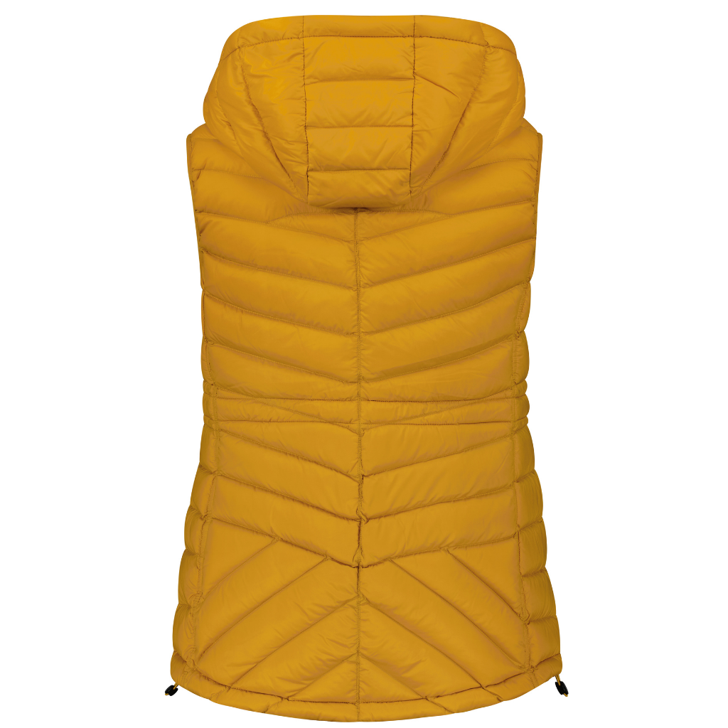 Mary-Claire Puffer Vest - Apricot Crush